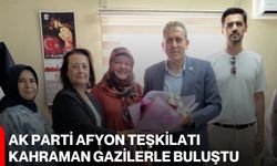 AK Parti Afyon Teşkilatı kahraman gazilerle buluştu