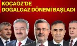 Kocaöz'de Doğalgaz dönemi başladı