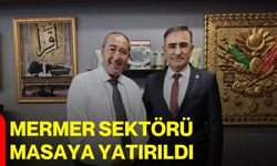 Mermer sektörü masaya yatırıldı