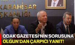 Odak Gazetesi'nin sorusuna Olgun'dan çarpıcı yanıt!