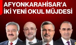 Afyonkarahisar’a İki Yeni Okul Müjdesi