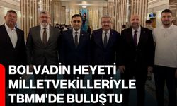 Bolvadin Heyeti Milletvekilleriyle TBMM'de buluştu