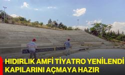 Hıdırlık amfi tiyatro yenilendi, kapılarını açmaya hazır