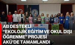 AB Destekli “Ekolojik Eğitim ve Okul Dışı Öğrenme” Projesi AKÜ’de tamamlandı