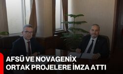 AFSÜ ve Novagenix ortak projelere imza attı