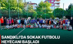 Sandıklı'da sokak futbolu heyecanı başladı