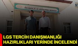 LGS tercih danışmanlığı hazırlıkları yerinde incelendi