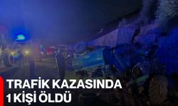 Trafik kazasında 1 kişi öldü