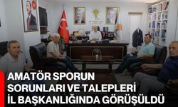 Amatör Sporun Sorunları ve Talepleri İl Başkanlığında Görüşüldü