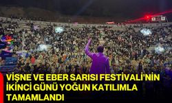 Vişne ve Eber Sarısı Festivali'nin ikinci günü yoğun katılımla tamamlandı