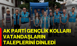 AK Parti Gençlik Kolları Vatandaşların Taleplerini Dinledi
