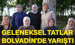 Geleneksel tatlar Bolvadin'de yarıştı