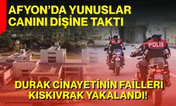Afyon’da yunuslar canını dişine taktı: Durak cinayetinin failleri kıskıvrak yakalandı!
