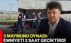 3 maymunu oynadı: Emniyeti 2 saat geciktirdi