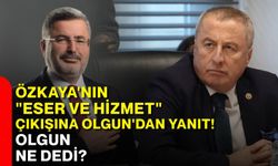 Özkaya'nın "Eser ve Hizmet" Çıkışına Olgun'dan Yanıt!  Olgun ne dedi?