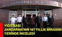 Yiğitbaşı, Jandarma'nın 187 yıllık mirasını yerinde inceledi