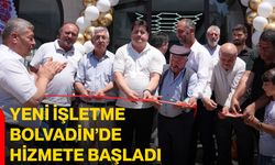 Yeni işletme Bolvadin’de hizmete başladı