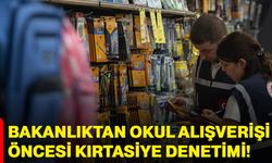 Bakanlıktan Okul Alışverişi Öncesi Kırtasiye Denetimi!