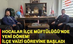 Hocalar İlçe Müftülüğü'nde yeni dönem! İlçe Vaizi görevine başladı