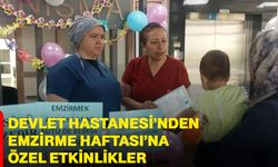 Devlet Hastanesi’nden Emzirme Haftası’na özel etkinlikler