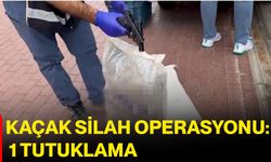 Kaçak silah operasyonu: 1 tutuklama