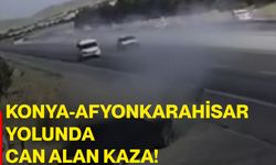 Konya-Afyonkarahisar yolunda can alan kaza!