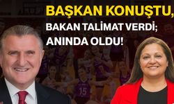 Başkan konuştu, bakan talimat verdi; anında oldu