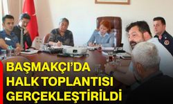 Başmakçı’da halk toplantısı gerçekleştirildi