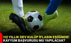 112 yıllık dev kulüp iflasın eşiğinde! Kayyum başvurusu mu yapılacak?