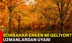 Sonbahar erken mi geliyor? Uzmanlardan uyarı