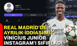 Real Madrid'de ayrılık iddiası mı? Vinicius Junior Instagram'ı sıfırladı