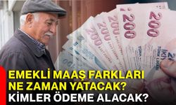 Emekli maaş farkları ne zaman yatacak? Kimler ödeme alacak?