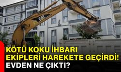 Kötü koku ihbarı ekipleri harekete geçirdi! Evden ne çıktı?