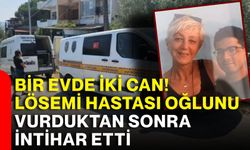 Bir evde iki can! Lösemi hastası oğlunu vurduktan sonra intihar etti