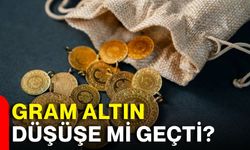Gram altın düşüşe mi geçti?
