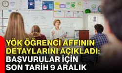 YÖK öğrenci affının detaylarını açıkladı: Başvurular için son tarih 9 Aralık