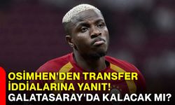 Osimhen'den transfer iddialarına yanıt! Galatasaray'da kalacak mı?