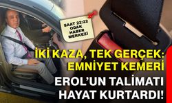 İki kaza, tek gerçek: Emniyet kemeri Erol’un talimatı hayat kurtardı!