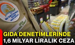 Gıda denetimlerinde 1,6 milyar liralık ceza