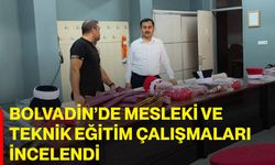 Bolvadin’de mesleki ve teknik eğitim çalışmaları incelendi