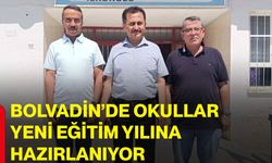 Bolvadin’de okullar yeni eğitim yılına hazırlanıyor