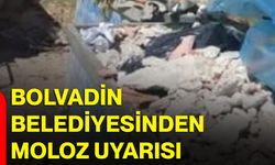 Bolvadin Belediyesinden moloz uyarısı