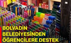 Bolvadin Belediyesinden öğrencilere destek