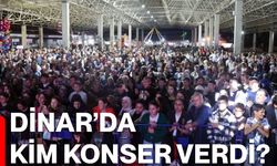 Dinar’da kim konser verdi?