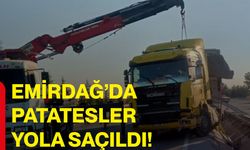 Emirdağ’da patatesler yola saçıldı!