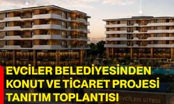 Evciler Belediyesinden konut ve ticaret projesi tanıtım toplantısı
