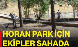 Horan Park için ekipler sahada