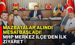 Merkez İlçe’de yeni dönem başladı! İlker Celep’ten Kahveci’ye ziyaret