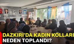 Dazkırı’da Kadın Kolları neden toplandı?