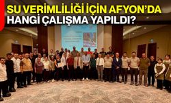 Su verimliliği için Afyonkarahisar’da hangi çalışma yapıldı?